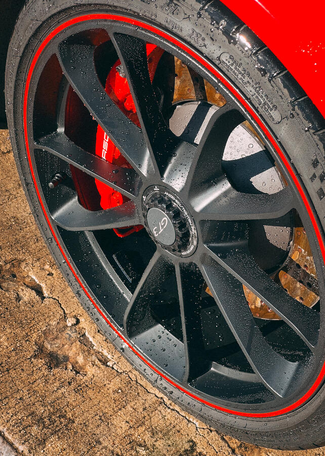 Porsche GT3 wheels coated
